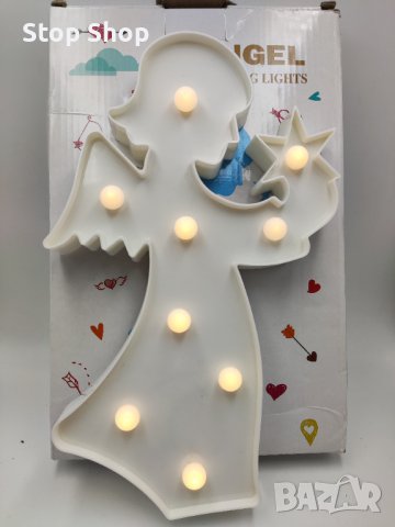 Led светещ ангел 