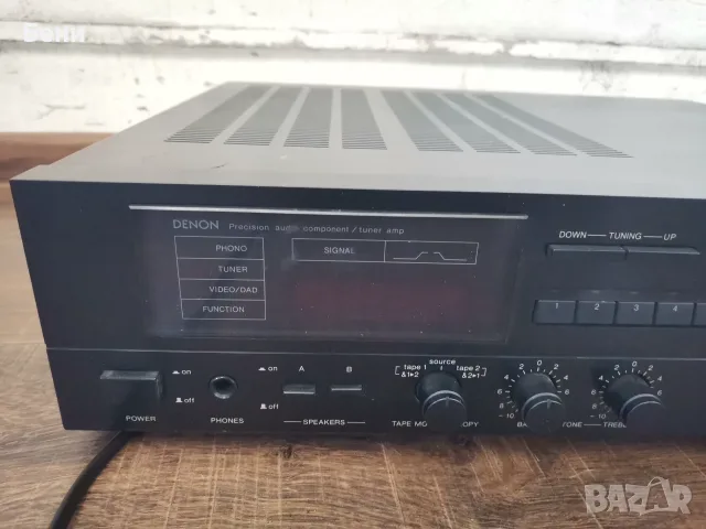 Продавам усилвател с тунер Denon DRA 350, снимка 4 - Ресийвъри, усилватели, смесителни пултове - 55941456