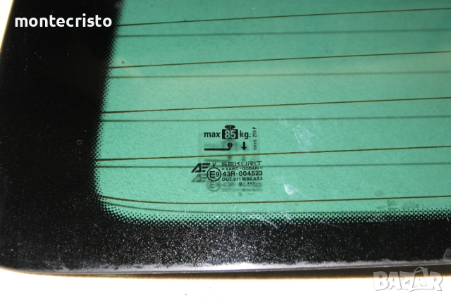 Задно стъкло VW Sharan (2001-2010г.) ✔️Saint-Gobain стъкло заден капак Шаран, снимка 7 - Части - 51958311