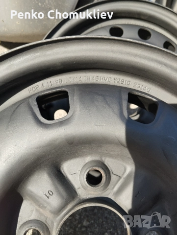 Джанти за Хюндай Гетц 14, Hyundai Getz, снимка 5 - Гуми и джанти - 52177061