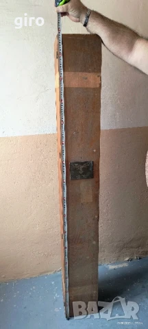 Стар голям дървен сандък от втората световна война , снимка 8 - Антикварни и старинни предмети - 51402636