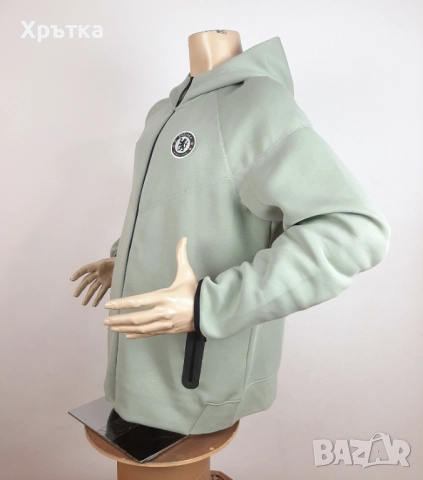 Nike FC Chelsea Tech Fleece - Oригинално мъжко горнище размер XL, снимка 3 - Спортни дрехи, екипи - 52649856