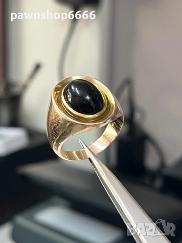 Златен пръстен 14 карата 12,90 грама 