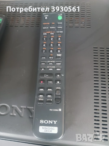 Minidisc deck sony mds-je520, снимка 2 - Декове - 53270399