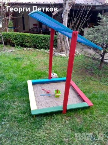 Детски Пясъчник със сенник,цветен, снимка 5 - Други - 50681084