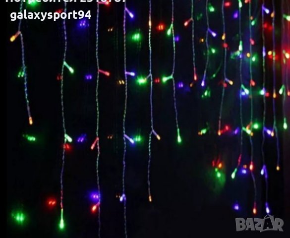 Мини Завеса 3 х 80см водопад Шарен Водопад 2022г Зима ЛЕД модел