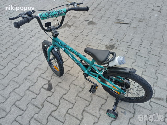 BYOX Велосипед 18" PIXY зелен, снимка 11 - Велосипеди - 44806351