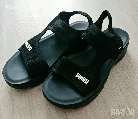 Дамски черни сандали на PUMA 