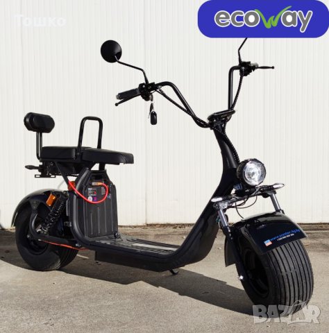 Електрически Чопър EcoWay citycoco EEC06 20Ah 2000W с документи, снимка 5 - Мотоциклети и мототехника - 41391918