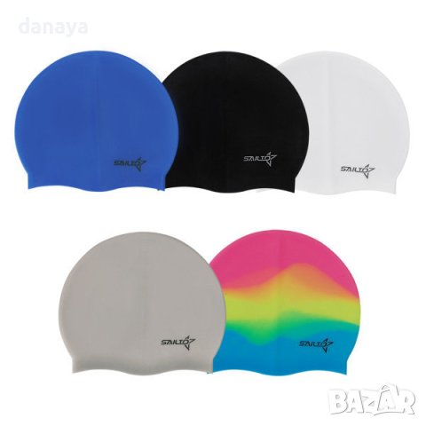 3734 Силиконова шапка за плуване SAILTO, снимка 2 - Водни спортове - 40798295