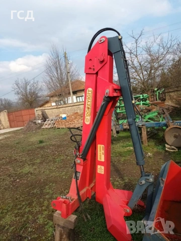 Хидравличен кран с кофа. , снимка 2 - Селскостопанска техника - 53716339