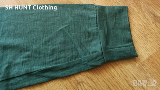 Bergans of NORWAY LYSEBU WOOL HENLEY 70% Merino Wool 30% Lyocell размер XL Термо блуза - 173, снимка 7 - Блузи - 39581454