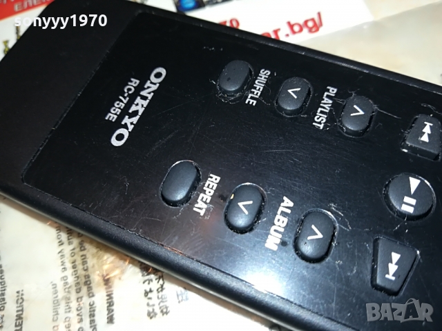 ONKYO RC-755E REMOTE 0803221725, снимка 12 - Други - 36037219