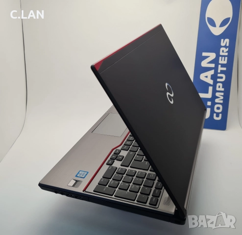 Fujitsu Lifebook E756 i5 6300U/8GB/256SSD/FHD/Подсветка, снимка 11 - Лаптопи за работа - 52730939