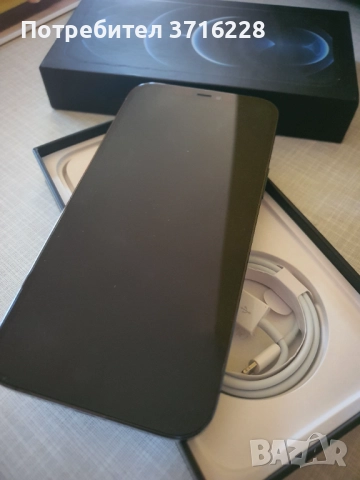 Apple iPhone 12 Pro MaxPacific Blue, 256 GB 100% BH, снимка 6 - Apple iPhone - 51656857