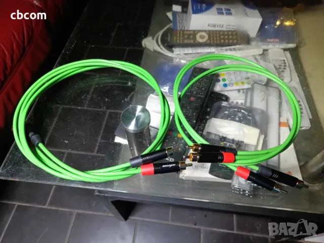 Aудио Kабели  6 Ghz  DRAKA Hi-FI, снимка 2 - Аудио касети - 50074017