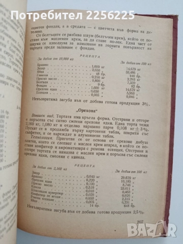 Сборник от рецепти и разходни норми за сладкарското производство , снимка 11 - Специализирана литература - 52441577