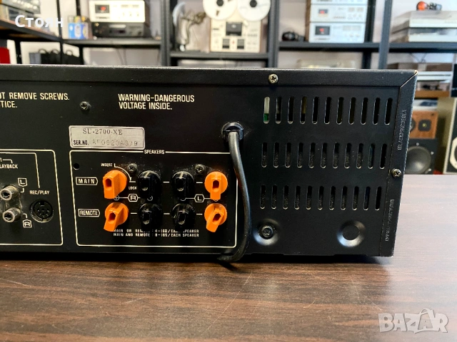 Vintage усилвател Panasonic, снимка 9 - Ресийвъри, усилватели, смесителни пултове - 53828566