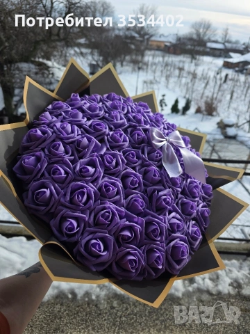 Букети, снимка 6 - Изкуствени цветя - 53534937