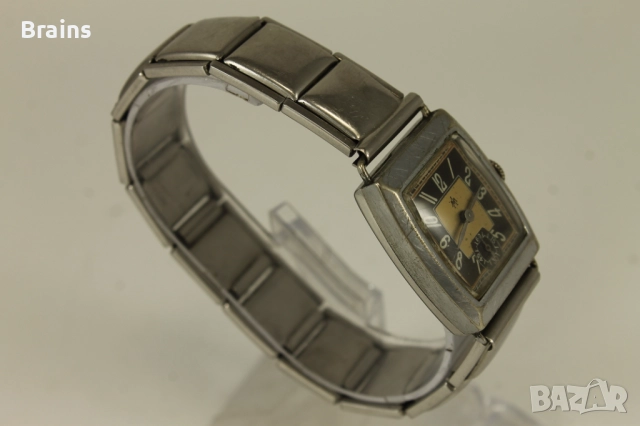 1930's AM Немски Военен Часовник Отлично Работещ, снимка 6 - Антикварни и старинни предмети - 52865400