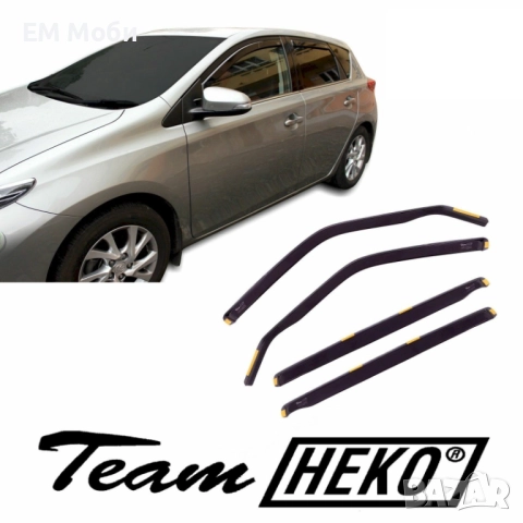 К-кт 4бр. Ветробрани HEKO за TOYOTA Corolla XII Auris I II Yaris III предни и задни, снимка 2 - Аксесоари и консумативи - 52571381