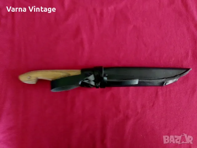 Ръчно изработен нож + кания. (2)., снимка 9 - Ножове - 49763495