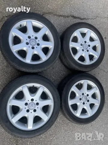 5х112 16 джанти Спорт пакет Mercedes w203 W208 w209 5x112 C Class, снимка 4 - Аксесоари и консумативи - 49510022