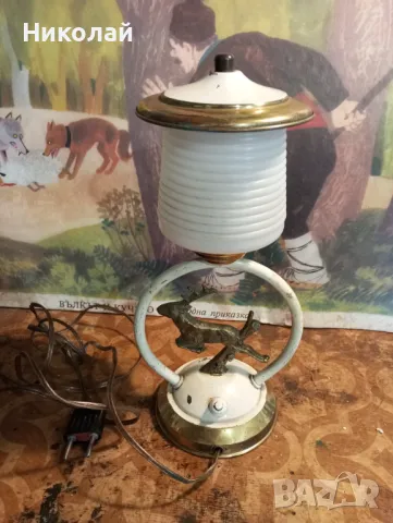 Ретро нощна лампа , снимка 11 - Антикварни и старинни предмети - 48119805
