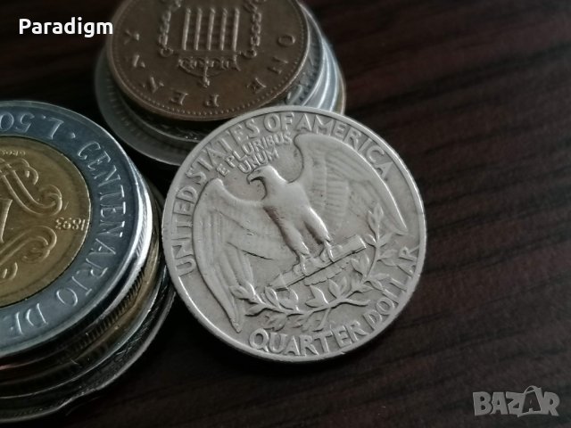 Монета - САЩ - 1/4 (четвърт) долар | 1967г., снимка 1 - Нумизматика и бонистика - 34639182