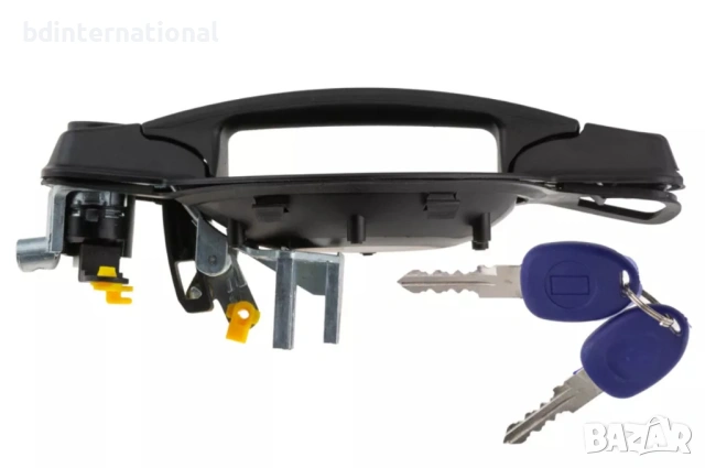 735309962 Външна дръжка за лява плъзгаща врата, Fiat Doblo МК1, 2 ключа, снимка 5 - Части - 53728618