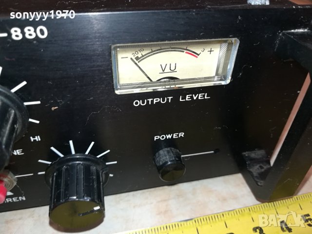 СТАР ЯПОНСКИ УСИЛВАТЕЛ 1810231529, снимка 6 - Ресийвъри, усилватели, смесителни пултове - 42624961