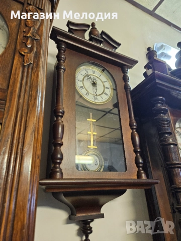 Стенен часовник с ретро дизайн Meister Anker В отлично техническо и визуално състояние., снимка 6 - Стенни часовници - 42096839