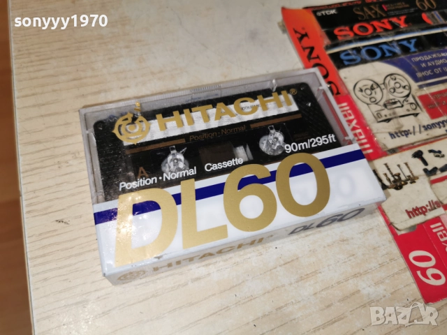 HITACHI DL 60-ORIGINAL TAPE-MADE IN JAPAN 1312252202
