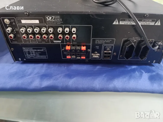 Усилвател Kenwood A-45 , снимка 5 - Ресийвъри, усилватели, смесителни пултове - 55847001