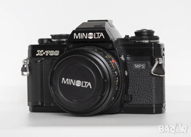 Продавам камера MINOLTA X-700 с обектив MINOLTA MD 50mm f/2