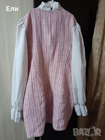 Дамска карирана рокля 2ХЛ , снимка 4 - Рокли - 53055975