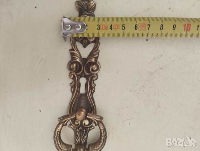 четири стари месингови дръжки за мебел , снимка 3 - Други ценни предмети - 41744084