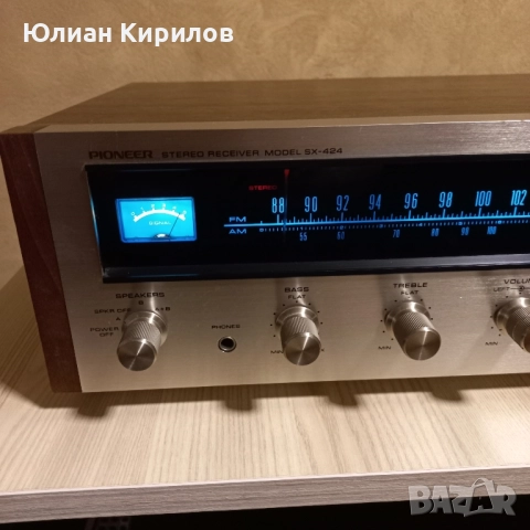 Pioneer SX 424, снимка 2 - Ресийвъри, усилватели, смесителни пултове - 52448008