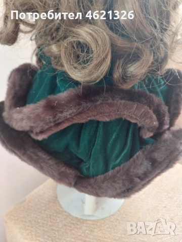 Винтидж порцеланова кукла Катрин-Роуз от колекцията “Викториански зимни принцеси” на Франклин Минт, снимка 15 - Декорация за дома - 52155523