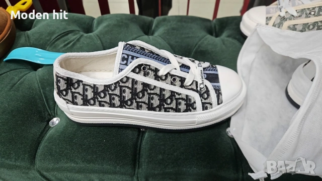 Christian Dior дамски кецове висок клас реплика, снимка 2 - Кецове - 53614104
