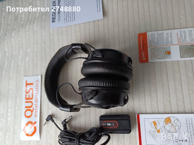 Продавам безжични слушалки за металотърсач , снимка 3 - Друга електроника - 51907992