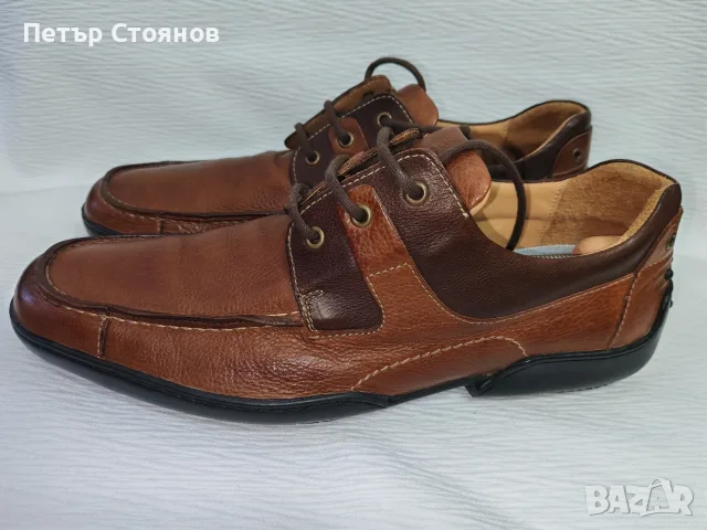 Стилни спортно-елегантни обувки от естествена кожа Floris Van Boomel №43