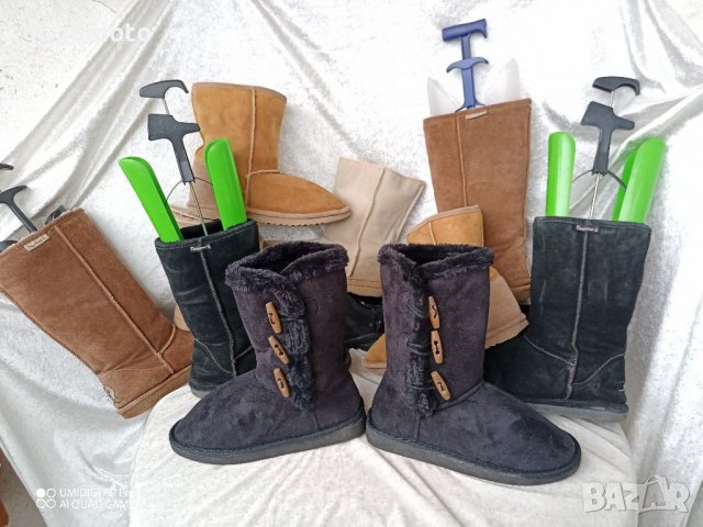 UGG® boots аналог на UGG®, N- 38 - 39, топли унисекс боти,апрески - естествен велур,естествена вълна, снимка 17 - Дамски боти - 39304989