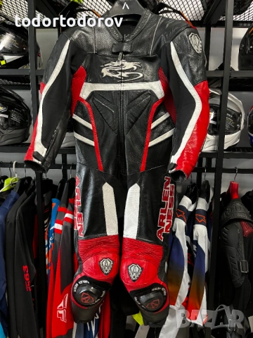 Кожен мото екип ARLEN NESS DRAGON Vented,размер 50-M,голяма гърбица 350.09 лв. / 179 €