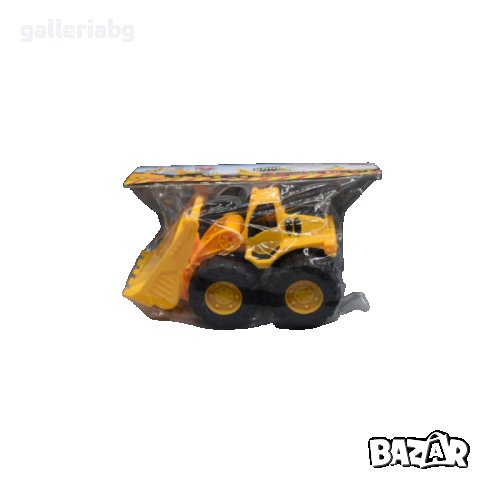 Жълто багерче, багер играчка