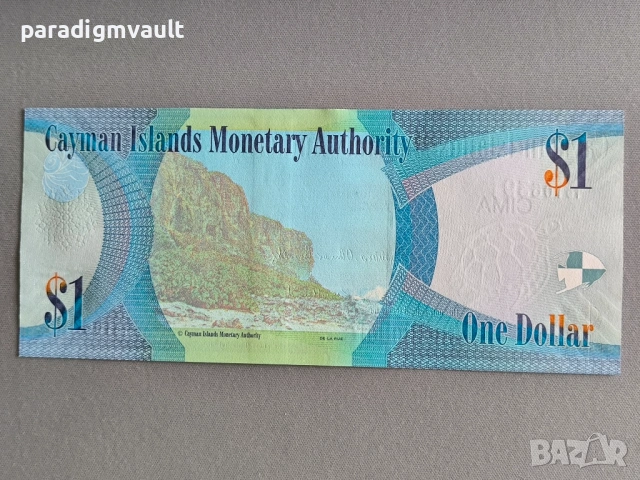 Банкнота - Кайманови острови - 1 долар UNC | 2018г., снимка 2 - Нумизматика и бонистика - 53052352