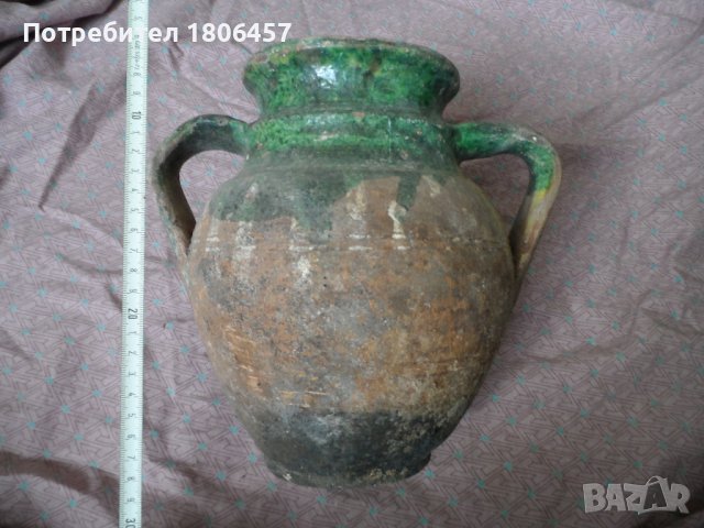старо глинено гърне, снимка 1 - Антикварни и старинни предмети - 38639720