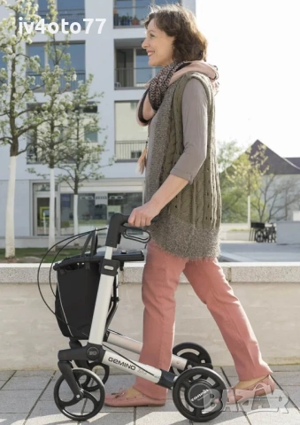 Сгъваема Професионална Проходилка Gemino 30 за възрастни и болни хора, снимка 2 - Инвалидни колички - 53667573
