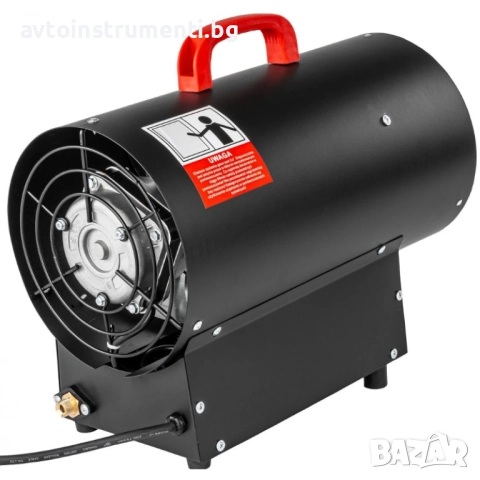 Газов нагревател / калорифер 25KW с термостат 0210GGNTR, снимка 3 - Отоплителни печки - 52007575