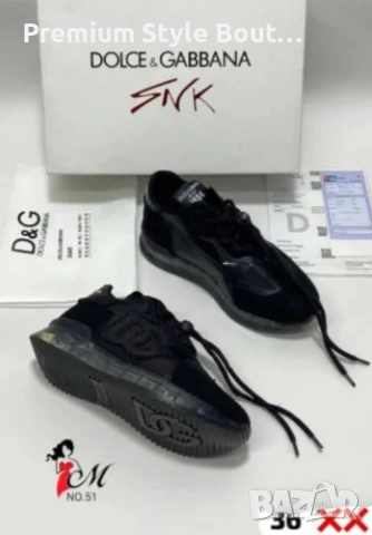 дамски маратонки dolce gabbana , снимка 4 - Маратонки - 53664673
